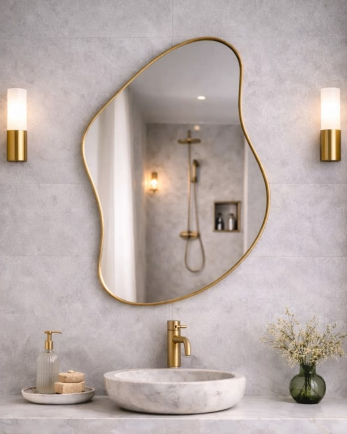 Framed Wall Mirror