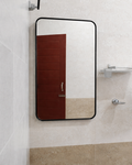 Black Frame Wall Mirror