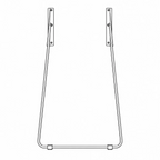 Black Framed LED Rectangular Mirror