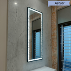 Rectangular Framed LED Mirror with Front light