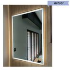 Rectangular Framed LED Mirror with front light Illumination