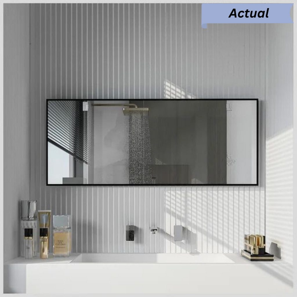 Modern Rectangular Framed Wall Mirror