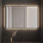 Modern Frameless LED Wall Mirror – Vanity & Bathroom Area