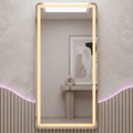 Modern Frameless LED Wall Mirror – Dressing Area and Boutique