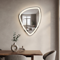 Unique Irregular Frameless LED Wall Mirror