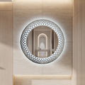 Decorative Lattice Wall Mirror
