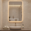 Modern Rectangular Frameless LED Wall Mirror