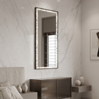 Rectangular Framed LED Mirror with Front light