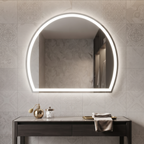Arch Frameless LED Wall Mirror – Vanity & Dressing Area