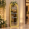 Arched Framed LED Mirror – Event and Home Decor