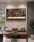 The Last Supper Glass Wall Art | Classic Religious Fine Art Print