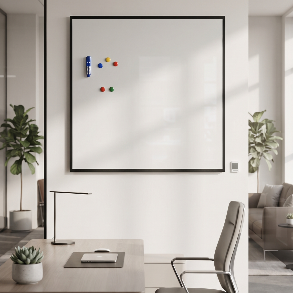 Modern Magnetic Glass Writing Board