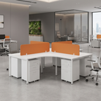 Office Workstation Glass Divider Panel