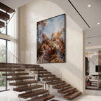 Renaissance Celestial Art Glass Print – Classical Fine Art Wall Décor