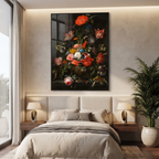 Baroque Floral Still Life Framed Wall Art