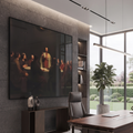 Sacred Gathering Illuminated Glass Wall Panel