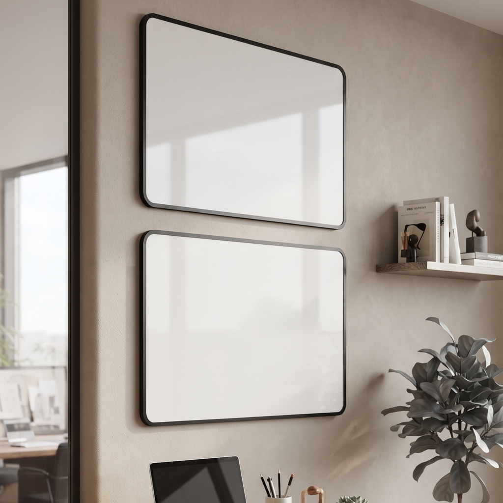 Modern Glass Writing Board for Workspace