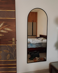 Arch Black Frame Wall Mirror
